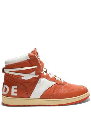Rhude Rhecess high-top sneakers - Orange