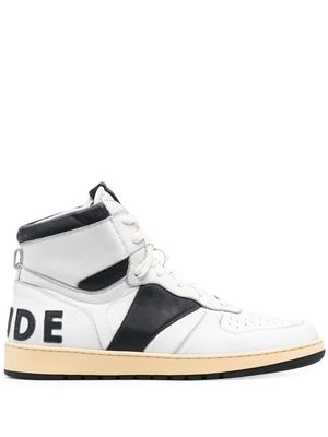 Rhude Rhecess Smooth high-top sneakers - White