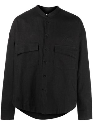Rhude Satsuma linen shirt - Black