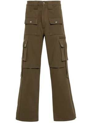RHUDE straight-leg cargo pants - Green