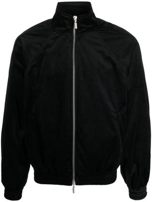 Rhude velvet track jacket - Black