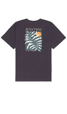 Rhythm Fern Vintage T-Shirt in Navy