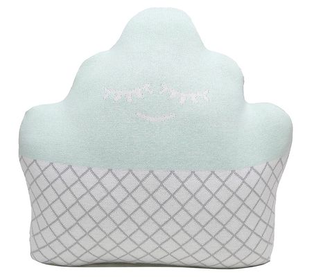 Rian Tricot Cushion Cupcake - Mint