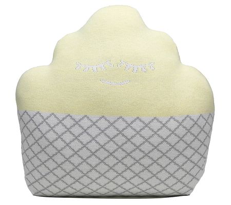 Rian Tricot Cushion Cupcake - Yellow