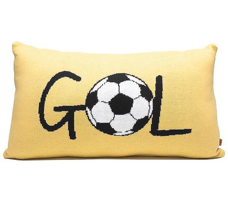 Rian Tricot Cushion - Gol Yellow