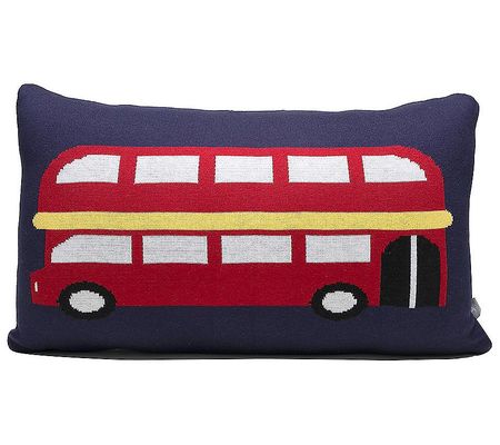 Rian Tricot Cushion - London Double Decker Bus