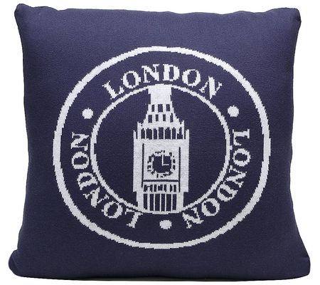 Rian Tricot Cushion - London Seal