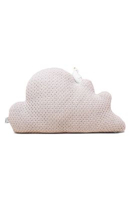 RIAN TRICOT Soft Pink Cloud Cushion in Light Pink