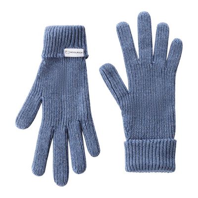 Ribbed Gloves in Merino Wool