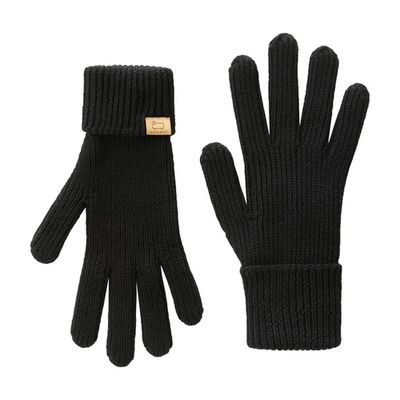 Ribbed Gloves in Pure Merino Virgin Wool