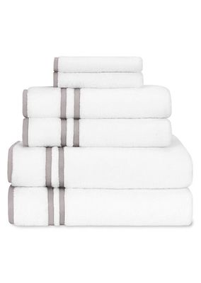 Ribbons 6-Piece Bath Towel Set