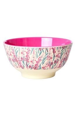Rice by Rice Set of Four Melamine Bowls in Floral Field