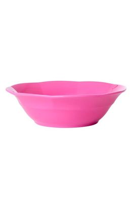 Rice by Rice Set of Four Melamine Soup Bowls in Fuchsia