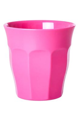 Rice by Rice Set of Four Melamine Tumblers in Fuchsia