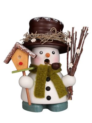 Richard Glaesser Mini Snowman & Aviary Smoker