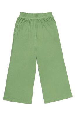 Richer Poorer Wide Leg Knit Crop Pajama Pants in Jade