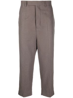 Rick Owens Astaires cropped tailored trousers - Brown