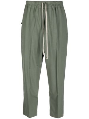 Rick Owens Astaires tapered drawstring trousers - Green