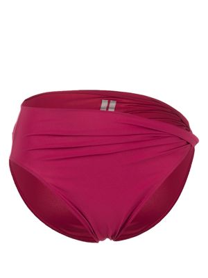 Rick Owens asymmetric bikini bottoms - Pink