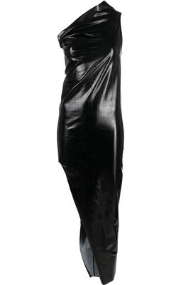Rick Owens Athena one-shoulder gown - Black