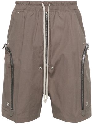 Rick Owens Bauhaus Bela drop-crotch shorts - Grey