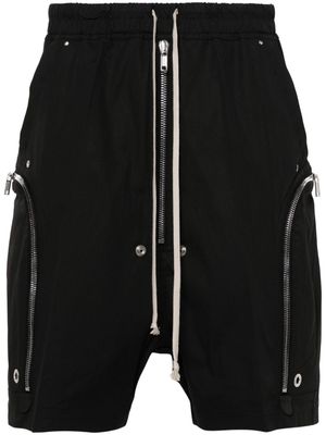 Rick Owens Bauhaus Bela poplin shorts - Black