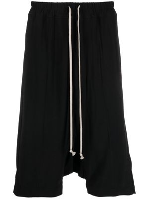 Rick Owens Bauhaus Cargo track shorts - Black