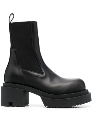 Rick Owens Beatle Bogun leather ankle boots - Black