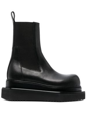 Rick Owens Beatle Turbo Cyclops leather boots - Black