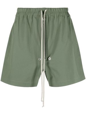 Rick Owens Bela boxers drawstring shorts - Green