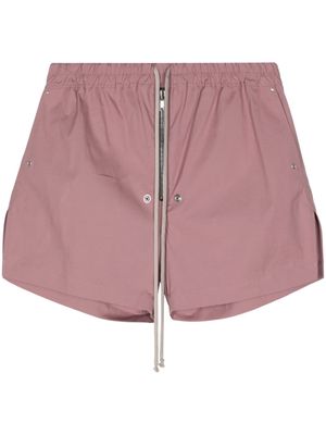 Rick Owens Bela Boxers poplin shorts - Pink