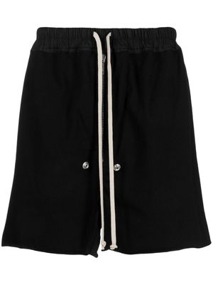 Rick Owens Bela cotton track shorts - Black