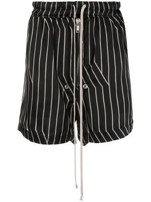 Rick Owens Bela striped boxer-shorts - Black