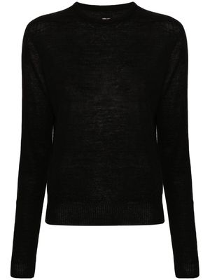 Rick Owens Biker Level panelled jumper - Black