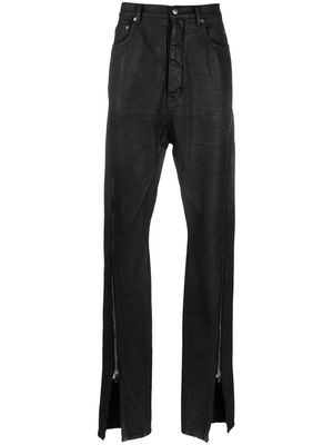 Rick Owens Bolan Banana high-rise slim-fit jeans - Black