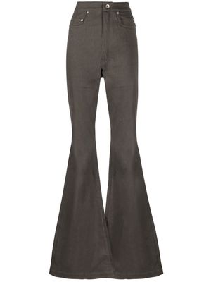 Rick Owens Bolan flared-leg jeans - Brown