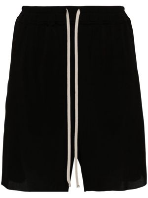 Rick Owens Boxers drawstring-waist mesh shorts - Black