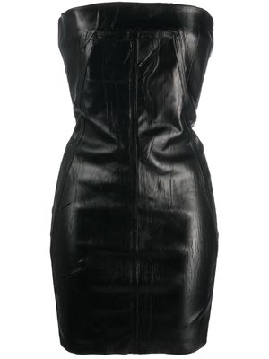 Rick Owens Bustier strapless minidress - Black