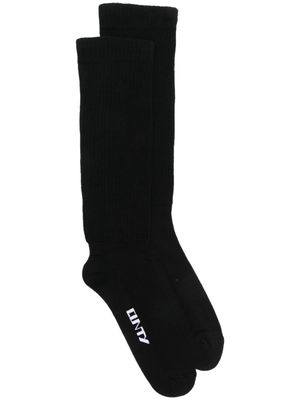 Rick Owens calf-length cotton socks - Black