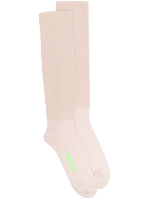 Rick Owens calf-length cotton socks - Pink