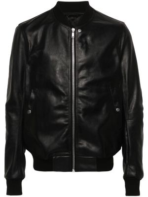 Rick Owens Classic Flight leather jacket - Black