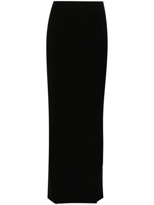 Rick Owens column-silhouette maxi skirt - Black