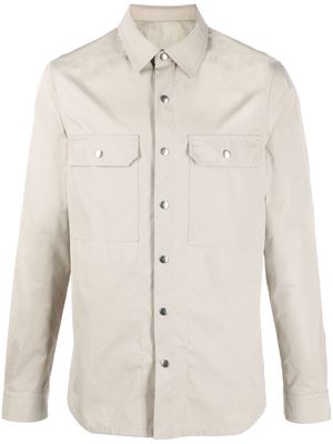 Rick Owens cotton shirt jacket - Neutrals