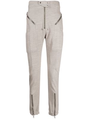 Rick Owens cotton track pants - Grey