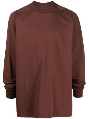 Rick Owens crewneck cotton sweatshirt - Red