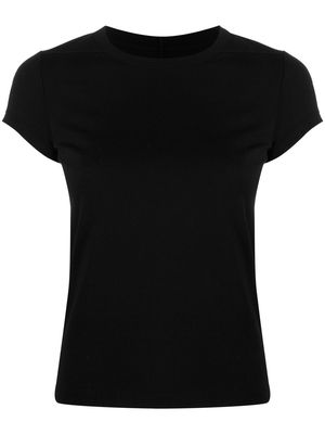 Rick Owens cropped level T-shirt - Black