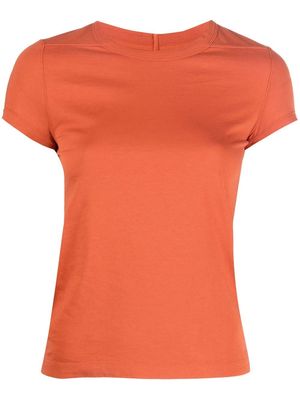 Rick Owens cropped level T-shirt - Orange