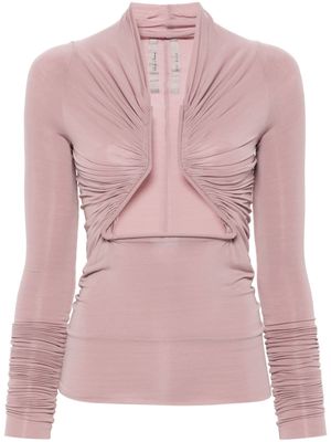 Rick Owens cut-out detail top - Pink