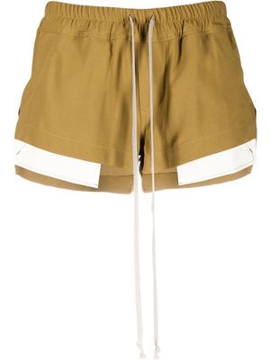Rick Owens drawstring-fastening shorts - Green