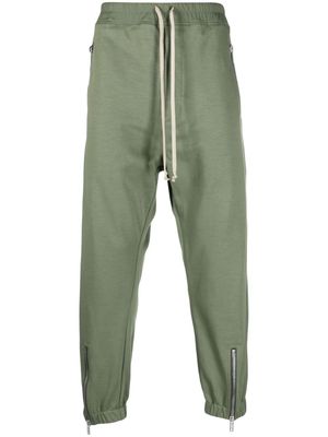 Rick Owens drawstring-waistband detail trousers - Green